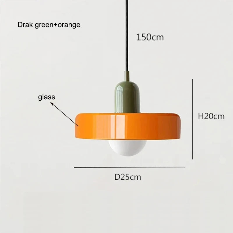 Nordic Glass Bauhaus Dining Room Chandelier