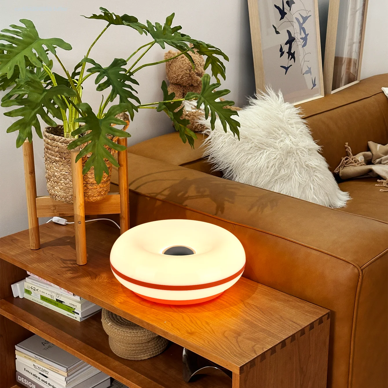 Bauhaus USB Donut Table Lamp Ambient Light