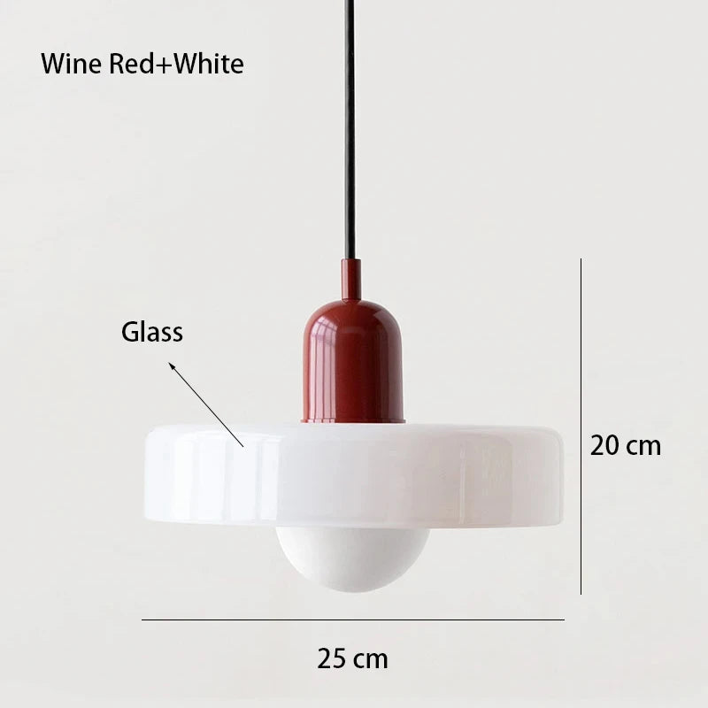 Nordic Glass Bauhaus Dining Room Chandelier