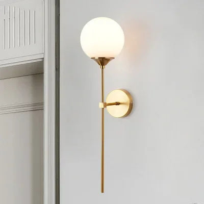 Nordic Modern LED Gold Wall Lamps