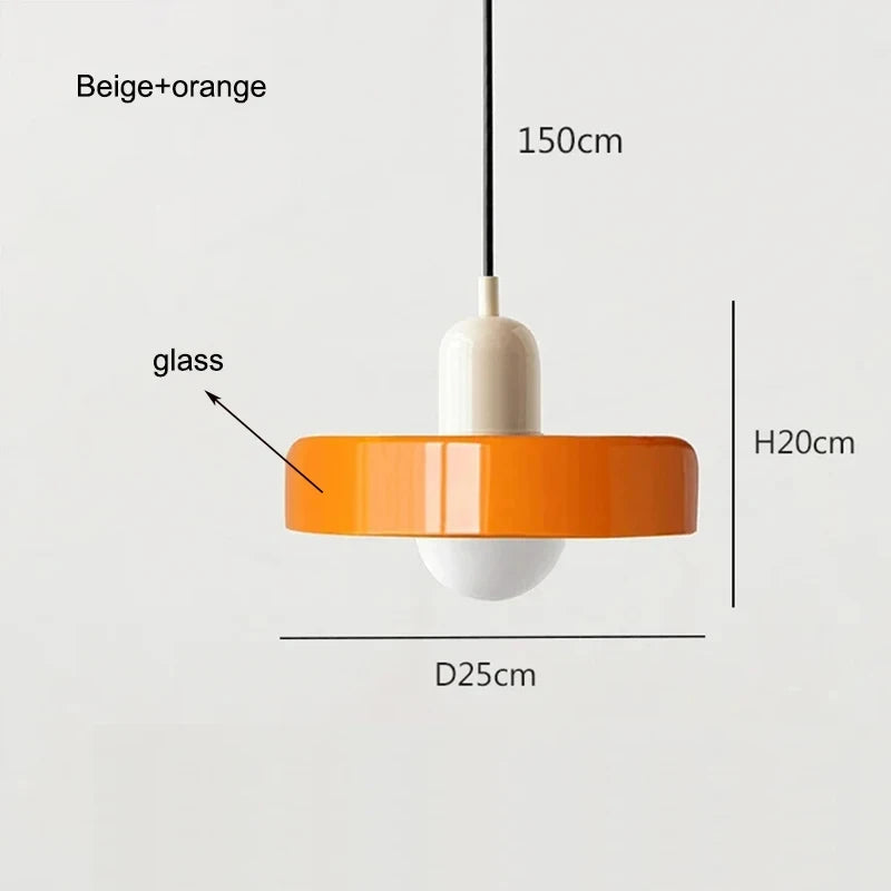 Nordic Glass Bauhaus Dining Room Chandelier