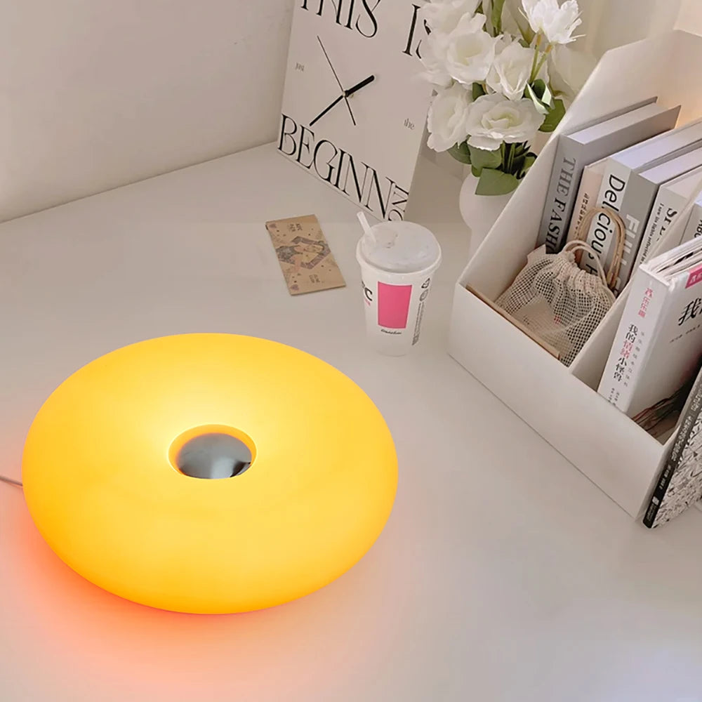 Bauhaus USB Donut Table Lamp Ambient Light