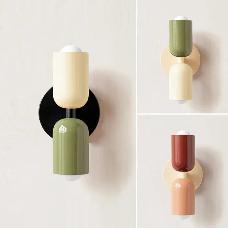 Colorful Nordic Wall Lamp for Kids Room