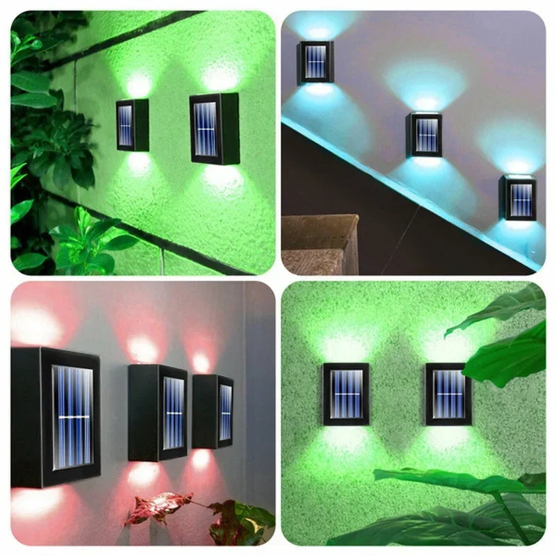 Solar Up-Down Outdoor Spot Lights Waterproof