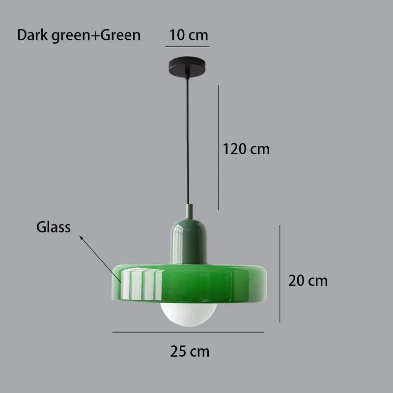 Nordic Glass Bauhaus Dining Room Chandelier