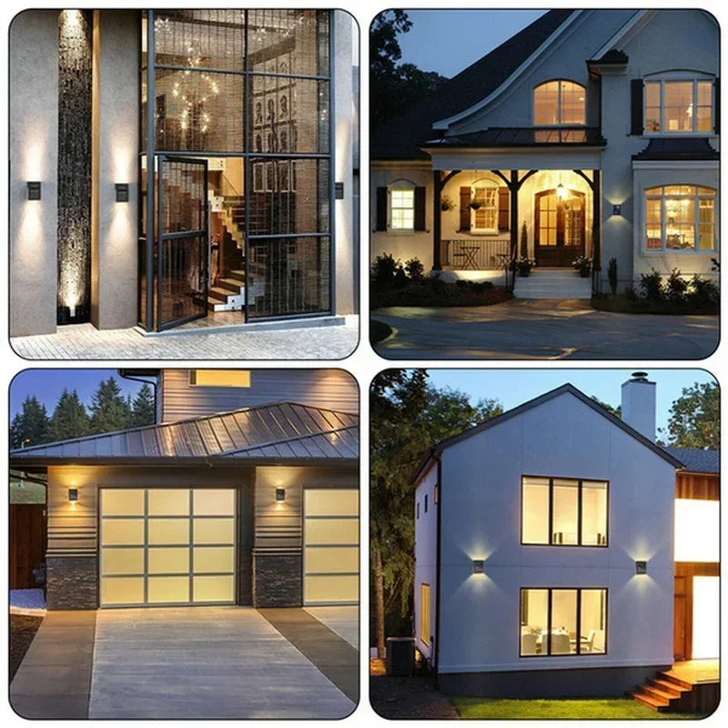 Solar Up-Down Outdoor Spot Lights Waterproof