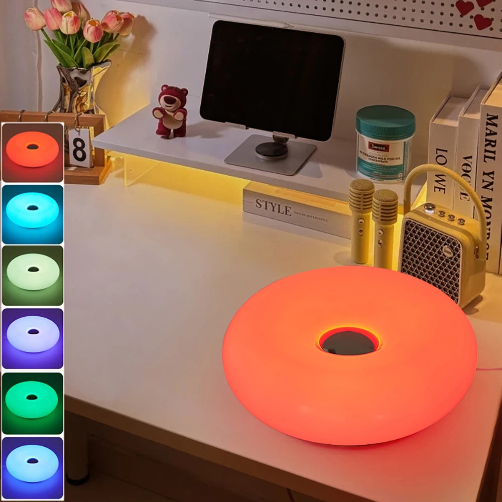 Bauhaus USB Donut Table Lamp Ambient Light