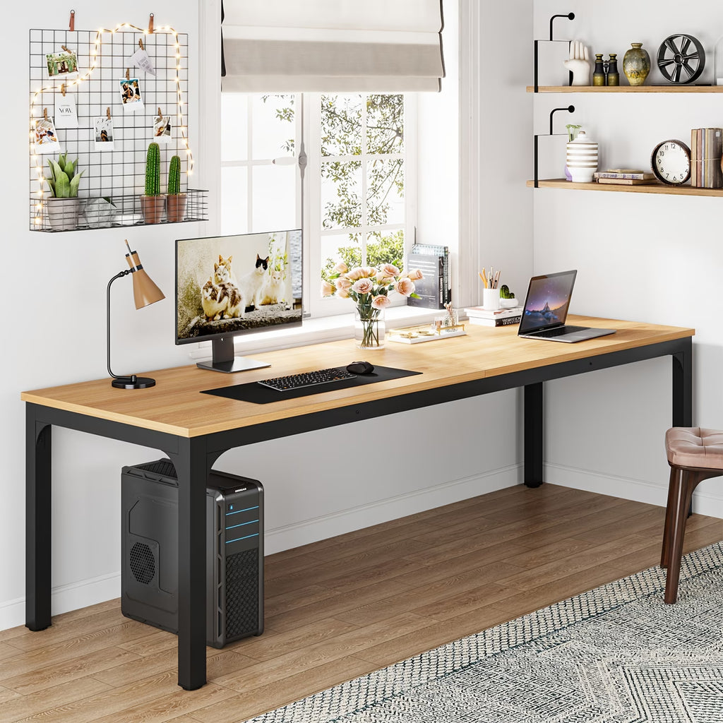 Extra Long Dual Workstation Desk
