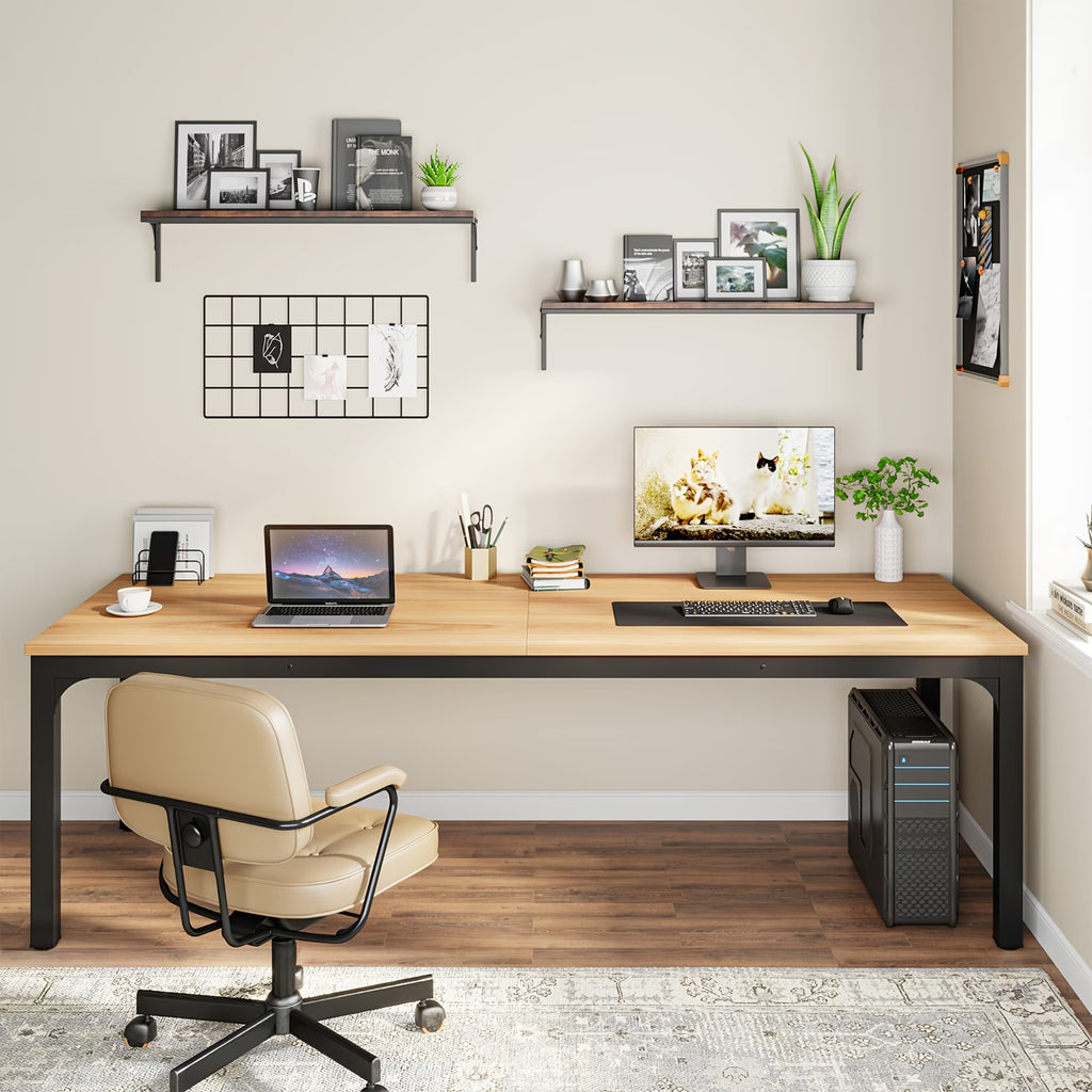 Extra Long Dual Workstation Desk