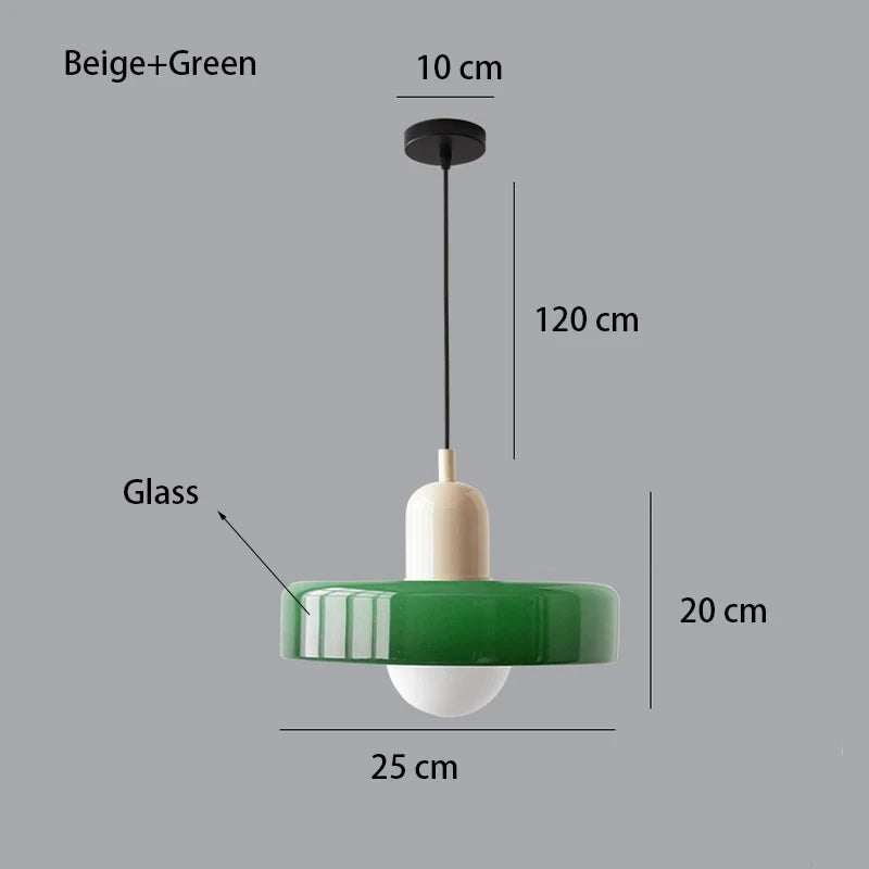 Nordic Glass Bauhaus Dining Room Chandelier