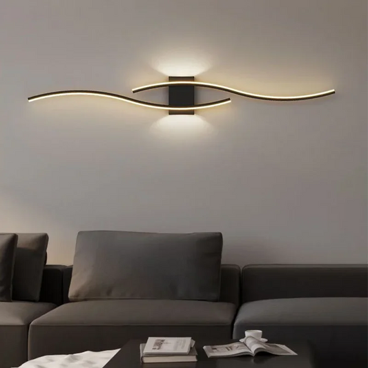 Modern Long Strip LED Wall Lamp