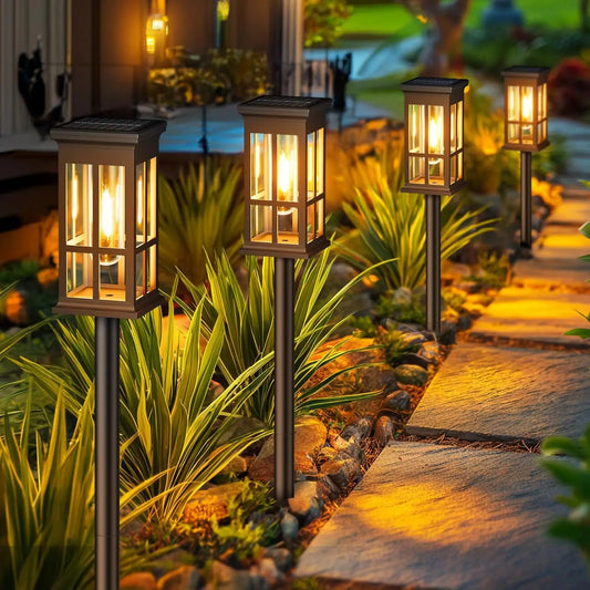 2/6/8 Pack Super Bright Solar Pathway Lights