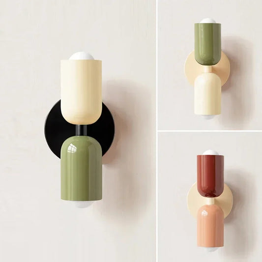 Colorful Nordic Wall Lamp for Kids Room